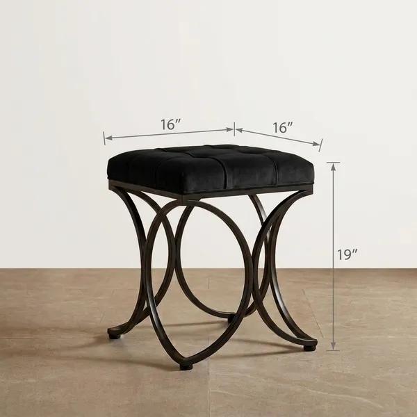 The_Lyra_Accent_Stool_-_Black_Frame,_Onyx_Black