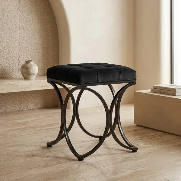 The_Lyra_Accent_Stool_-_Black_Frame,_Onyx_Black