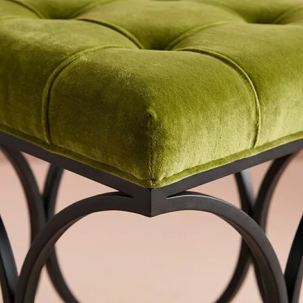 The_Lyra_Accent_Stool_-_Black_Frame,_Willow_Green