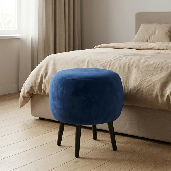 The_Seraphine_Ottoman_–_Cobalt_Blue,_Black_Legs_|_PixiePine
