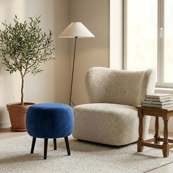 The_Seraphine_Ottoman_–_Cobalt_Blue,_Black_Legs_|_PixiePine