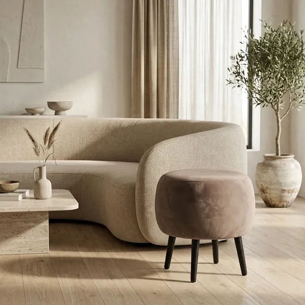 The_Seraphine_Ottoman_–_Mocha_Brown,_Black_Legs_|_PixiePine