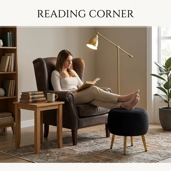 The_Seraphine_Ottoman_–_Onyx_Black,_Gold_Legs_|_PixiePine