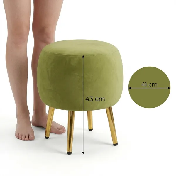 The_Seraphine_Ottoman_–_Parrot_Green,_Gold_Legs_|_PixiePine