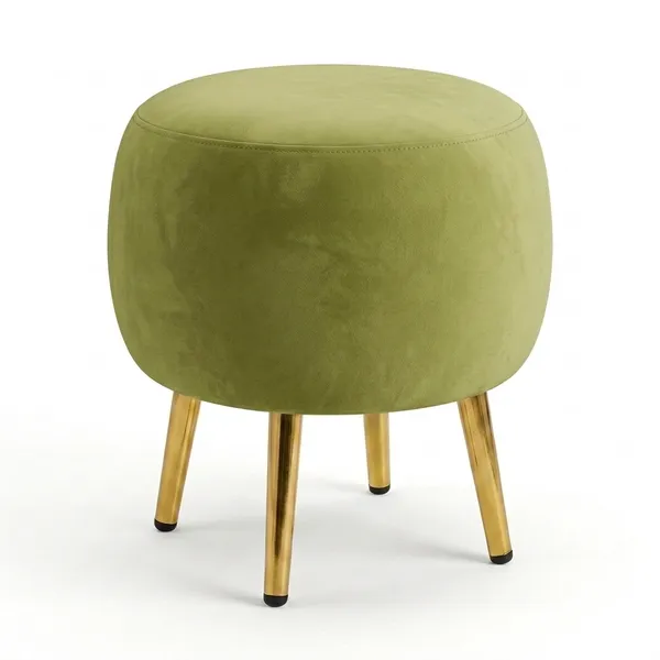 The_Seraphine_Ottoman_–_Parrot_Green,_Gold_Legs_|_PixiePine
