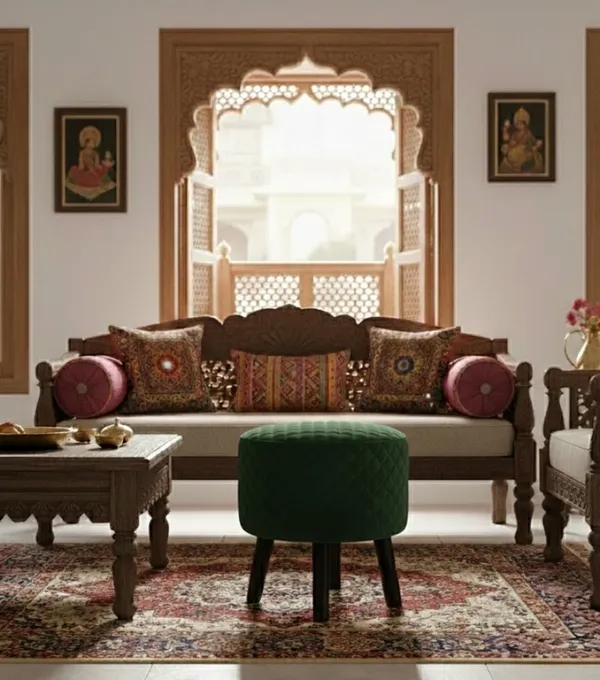 The_Luxe_Ottoman_-Forest_Green_|_PixiePine