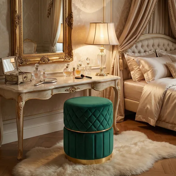 The_Empress_Ottoman_-_Forest_Green_|_PixiePine