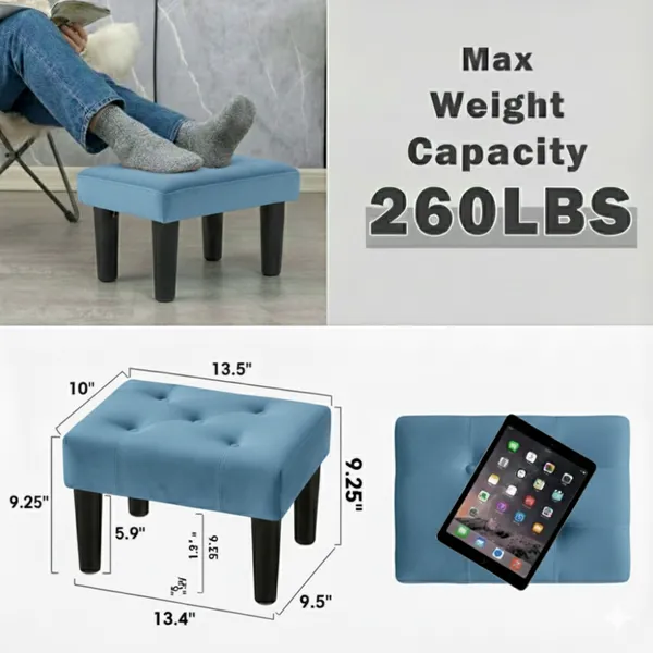 The_Ease_Footstool_-_Aqua_Blue_|_PixiePine