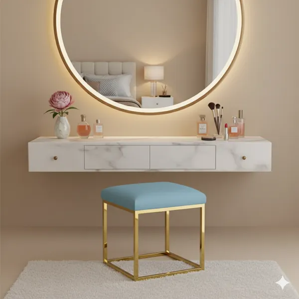 Sky_Blue_Luxe_Velvet_Stool,_Elegant_Gold_Wrought_Iron_Base,_Soft_Designer_Seating,_Sky_Blue