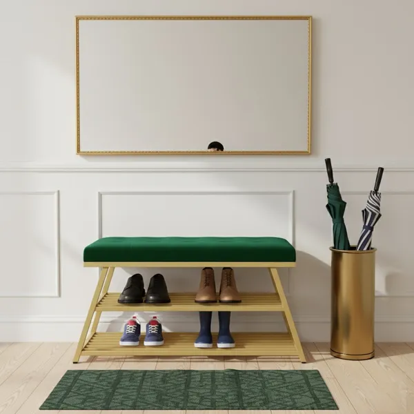 The_Dex_Shoe_Rack_Bench_-_Forest_Green_|_PixiePine