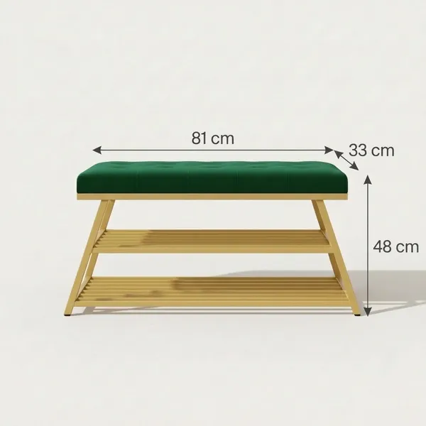 The_Dex_Shoe_Rack_Bench_-_Forest_Green_|_PixiePine