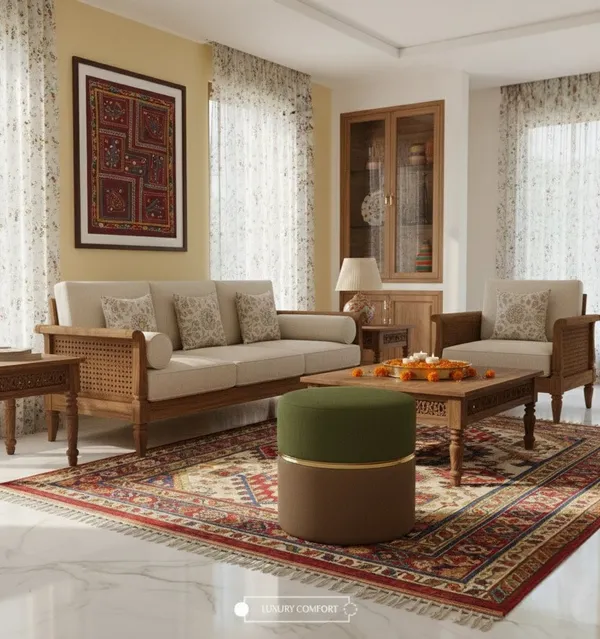 The_Demi_Ottoman_-_Parrot_Green_&_Mocha_Brown_|_PixiePine