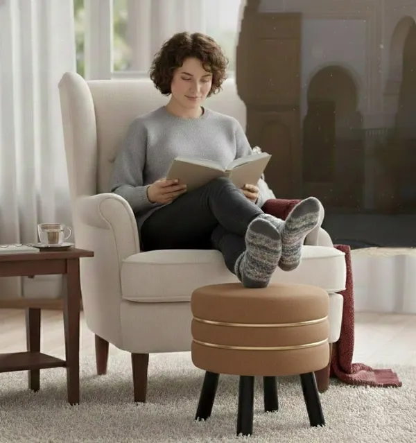Modern_Upholstered_Ottoman_Stool_with_Wooden_Legs_|_Compact_Multipurpose_Seating_&_Footrest_for_Living_Room,_Bedroom_&_Office
