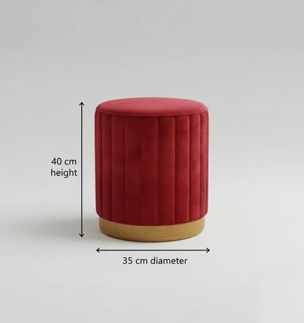 The_Flora_Ottoman_-_Crimson_Red_|_PixiePine