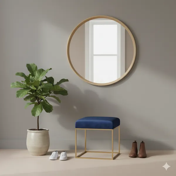 Blue_Luxe_Velvet_Stool,_Elegant_Gold_Wrought_Iron_Base,_Soft_Designer_Seating,Blue