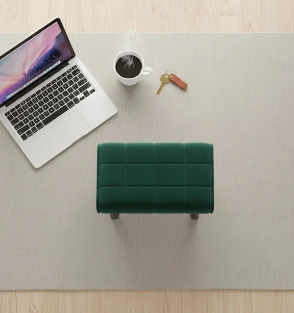 The_Luca_Footstool_-_Forest_Green_|_PixiePine