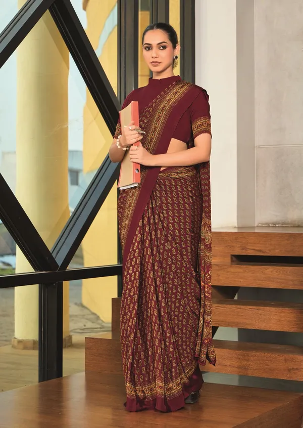 Maroon_Red_Women'S_Premium_Italian_Silk_Small_Butty