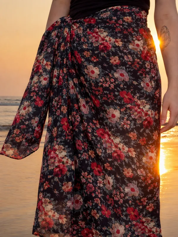 Multicolor_Poly_Georgette_One-Piece_Swimsuit_Cover-Up_Sarong_With_Adjustable_Halter_Neck