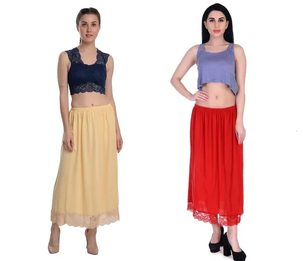 Multicolor_Hosiery_Petticoat_Combo_And_Inskirt_Cotton_Underskirt_Saree_Petticoats_For_Women_(Pack_Of_2)