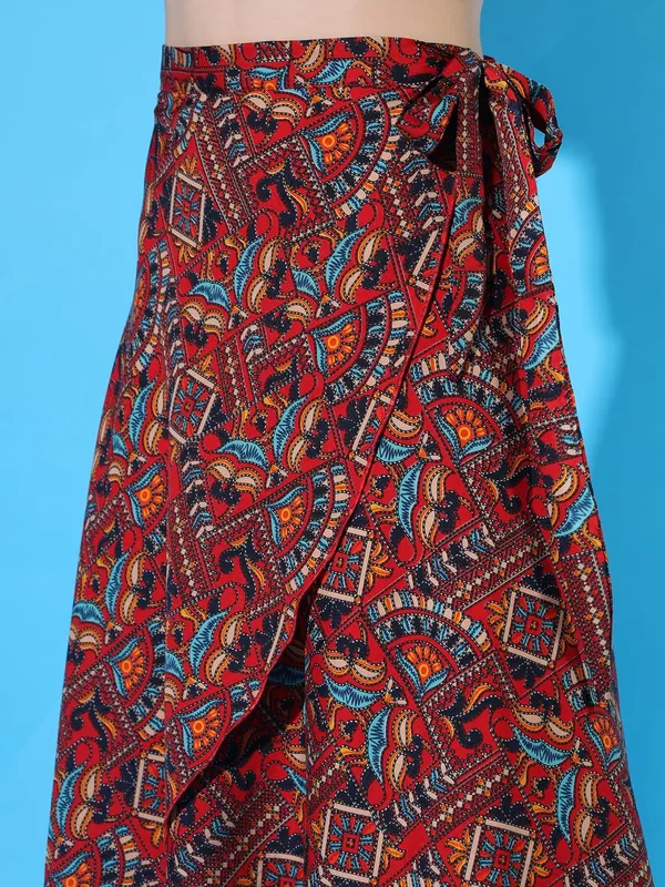 Multicolor_Midi_Jaipuri_Print_Wrap_Around_Maxi_Skirt_|_Wear_Midi_Skirt_Color_-_Maroon_For_Women