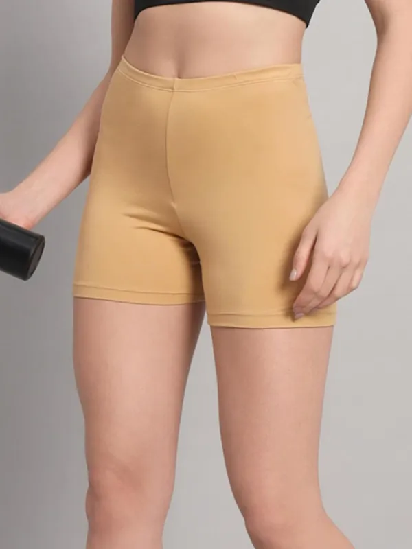 Skin_Workout_Yoga_Athletic_Running_Dance_Gym_Shorts_High_Waist_Cheerleader_Volleyball_Short_Pants_For_Women_Pack_Of_2