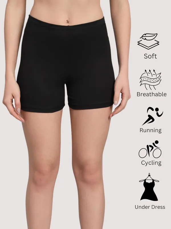 Black_Workout_Yoga_Athletic_Running_Dance_Gym_Shorts_High_Waist_Cheerleader_Volleyball_Short_Pants_For_Women_Pack_Of_2
