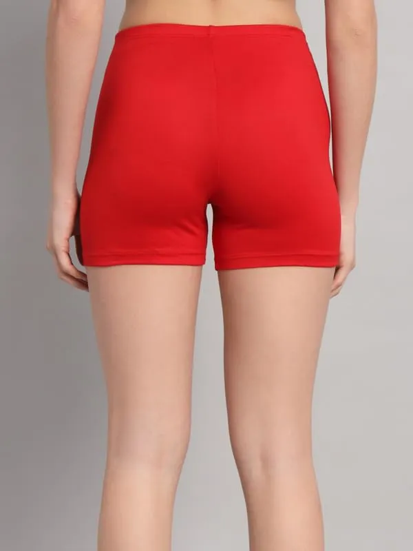 Red_Workout_Yoga_Athletic_Running_Dance_Gym_Shorts_High_Waist_Cheerleader_Volleyball_Short_Pants_For_Women_Pack_Of_2