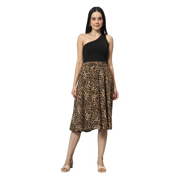 Tiger_Textured_Printed_Midi_Around_Skirt_Wear_Midi_Skirt_For_Women