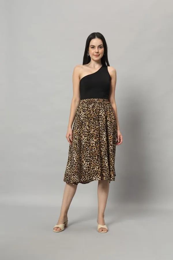 Tiger_Textured_Printed_Midi_Around_Skirt_Wear_Midi_Skirt_For_Women