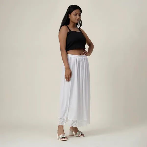 White_Hosiery_Petticoat_And_Inskirt_Underskirt_Cotton_Inskirt_Saree_Petticoats_For_Women