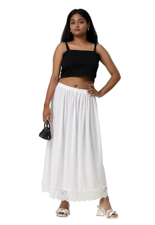 White_Hosiery_Petticoat_And_Inskirt_Underskirt_Cotton_Inskirt_Saree_Petticoats_For_Women
