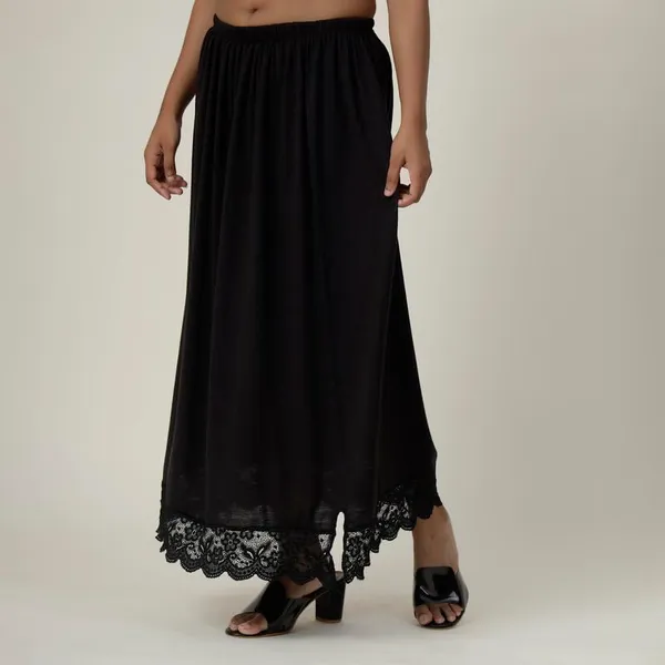 Black_Hosiery_Petticoat_And_Inskirt_Underskirt_Cotton_Inskirt_Saree_Petticoats_For_Women