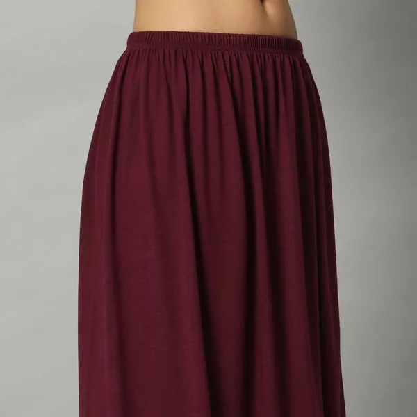 Wine_Hosiery_Petticoat_And_Inskirt_Underskirt_Cotton_Inskirt_Saree_Petticoats_For_Women