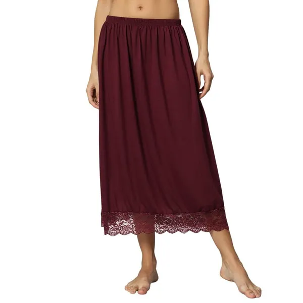 Wine_Hosiery_Petticoat_And_Inskirt_Underskirt_Cotton_Inskirt_Saree_Petticoats_For_Women