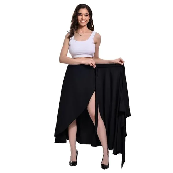 Black_Combo_Long_Wrap_Around_Maxi_Skirt_|_Wear_Long_Skirt_For_Women_(Pack_Of_2)