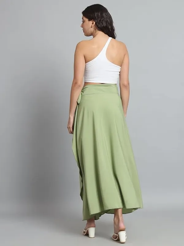 Black_&_Pista_Combo_Long_Wrap_Around_Maxi_Skirt_|_Wear_Long_Skirt_For_Women_(Pack_Of_2)