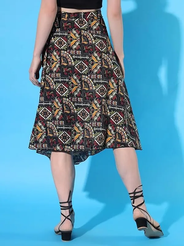 Black_Midi_Textured_Print_Wrap_Around_Skirt_|_Wear_Midi_Skirt_For_Women