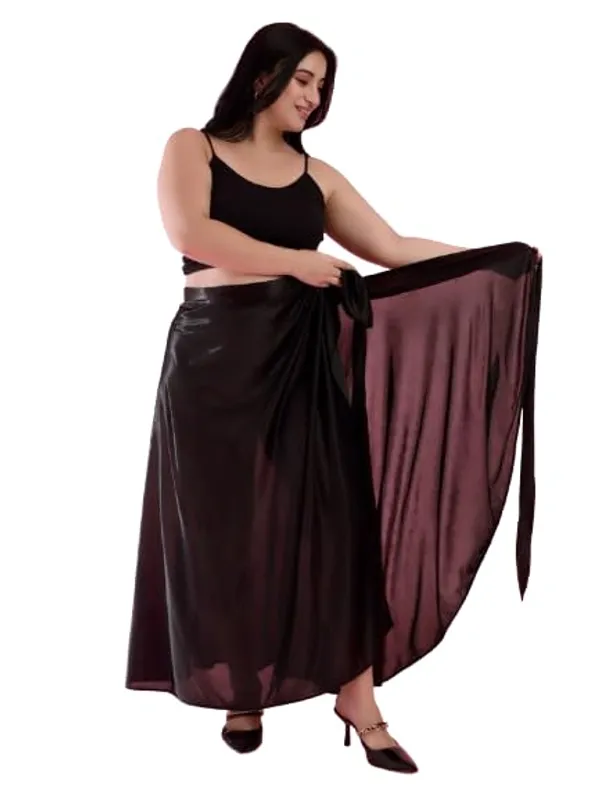 Wine_Long_Wrap_Around_Maxi_Skirt_|_Wear_Long_Skirt_|_For_Women