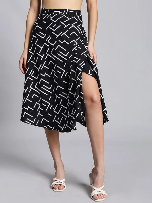Geometric_Pattern_Midi_Textured_Print_Wrap_Around_Maxi_Skirt_|_Wear_Midi_Skirt_For_Women