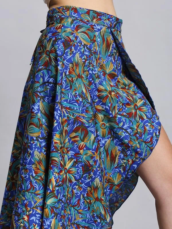Blue_Floral_Midi_Textured_Print_Wrap_Around_Skirt_|_Wear_Midi_Skirt_For_Women