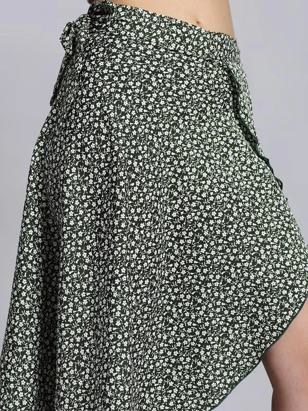 Green_Floral_Midi_Textured_Print_Wrap_Around_Skirt_|_Wear_Midi_Skirt_For_Women