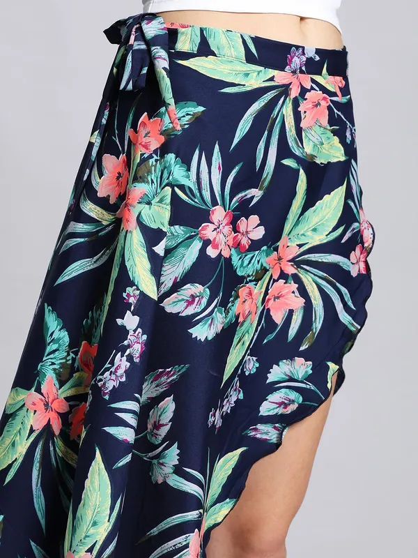 Aloe_Vera_Blue_Midi_Textured_Print_Wrap_Around_Skirt_|_Wear_Midi_Skirt_For_Women