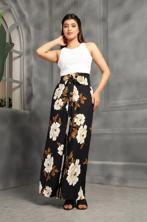 Black_High-Waist_Cocktail_Wrap_Around_Maxi_Skirt_With_Brass_Ring_Tie-Up_Closure_|_Adjustable_Floor-Length_Saree_Drape_Inspired_Wrap_Skirt_For_Women