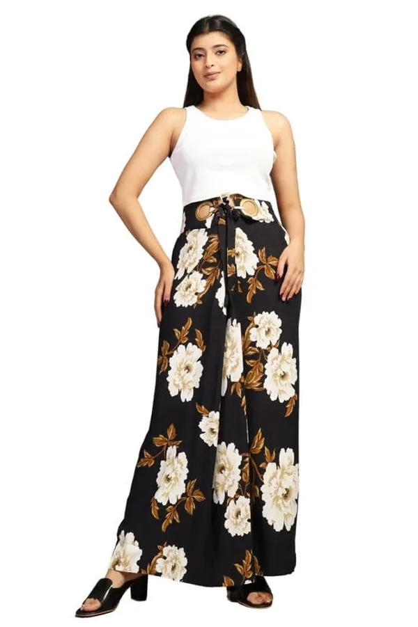 Black_High-Waist_Cocktail_Wrap_Around_Maxi_Skirt_With_Brass_Ring_Tie-Up_Closure_|_Adjustable_Floor-Length_Saree_Drape_Inspired_Wrap_Skirt_For_Women