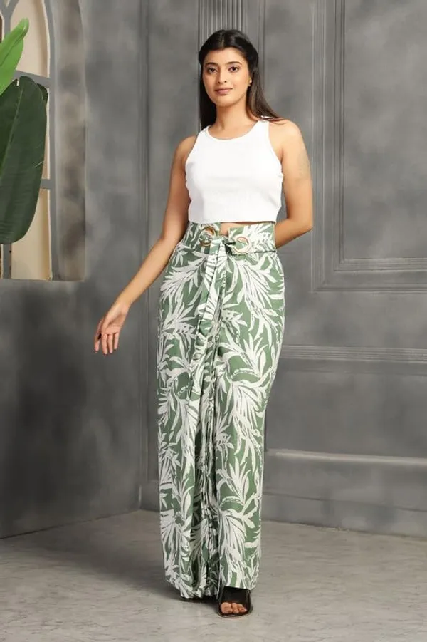 Green_High-Waist_Cocktail_Wrap_Around_Maxi_Skirt_With_Brass_Ring_Tie-Up_Closure_|_Adjustable_Floor-Length_Saree_Drape_Inspired_Wrap_Skirt_For_Women