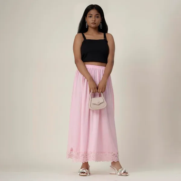 Light_Pink_Hosiery_Petticoat_And_Inskirt_Underskirt_Cotton_Inskirt_Saree_Petticoats_For_Women