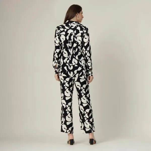 Black_Ivory_2_Piece_Co-Ords_Set_Premium_Viscose_Rayon_Shirt_Dickey_Collar_Full_Sleeve_Regular_Fit_Casual_Shirt_Trousers_Printed_Design_For_Women