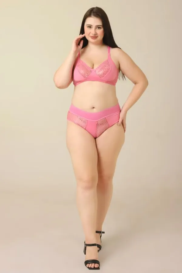 Pink_Gorgeous_Bridal_Honeymoon_Cotton_Designer_Bra_Panty_Set_Lace_Push_Up_Non-Wired_Solid_Lingerie_Lace_Bra_And_Hipster_50Mm_Broad_Belt_Panty_Set_And_Lingerie_Set_For_Women