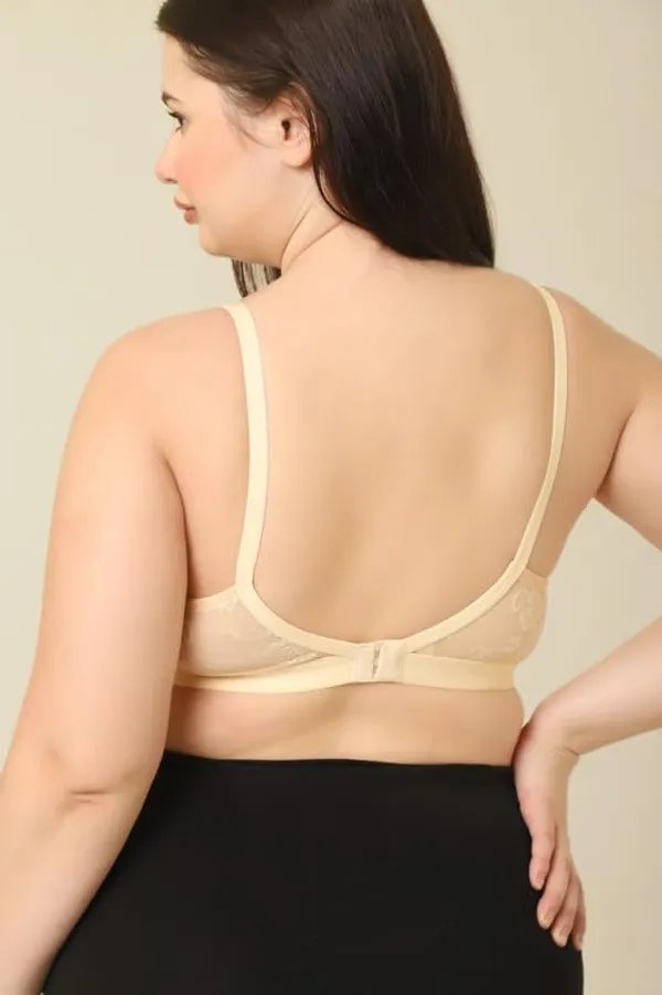 Skin_Shaper_Non-Padded_Full_Coverage_Cup_Wire_Free_T-Shirt_Bra_For_Women