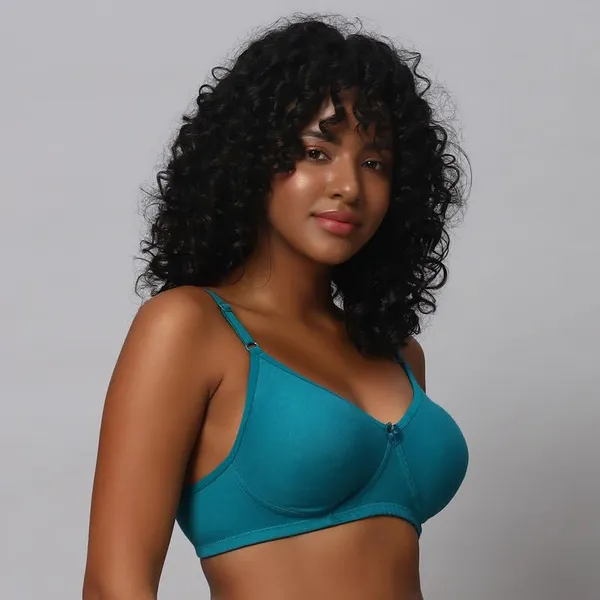 Ramagreen_Everyday_Non_Padded_Bra_Full_Support_Regular_Cotton_Bra_Non-Wired_Wirefree_Adjustable_Straps_Anti_Bacterial_For_Women
